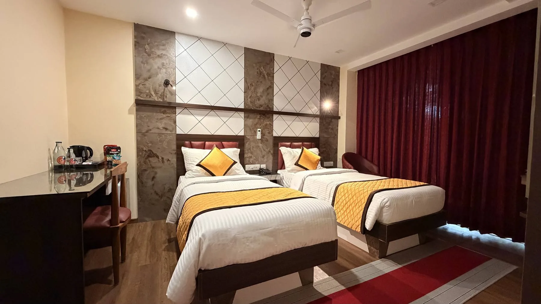Premium AC Twin Bed